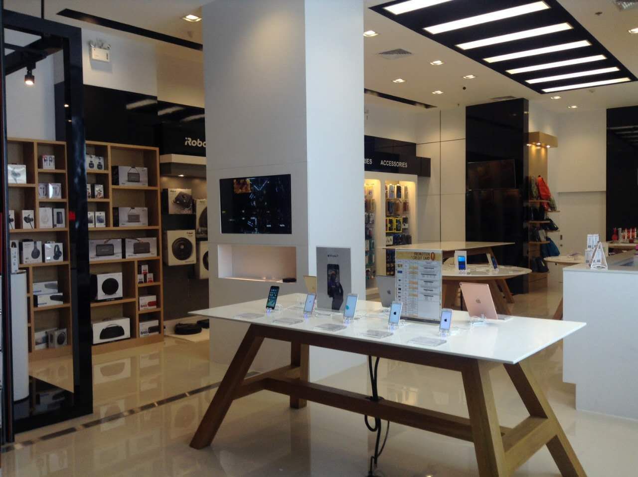 High-security retractable anti-theft stand for premium devices