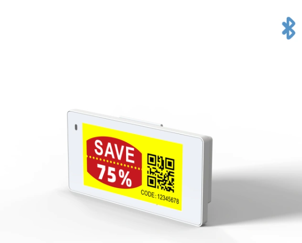 BLE-266BWRY 2.66 Inch Bluetooth Electronic Shelf Label E-Ink BWRY