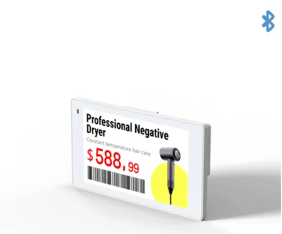 BLE-370BWRY 3.7 Inch Bluetooth Electronic Shelf Label E-Ink BWRY