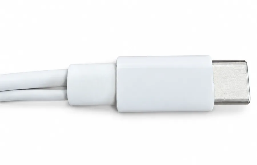 Close-up of the SC09_AP device-end USB-C connector