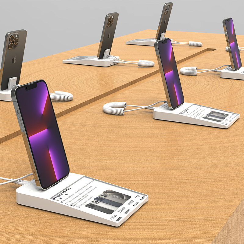 PA-07 Mobile Phone Security Display Stand with Price Tag Holder view 7