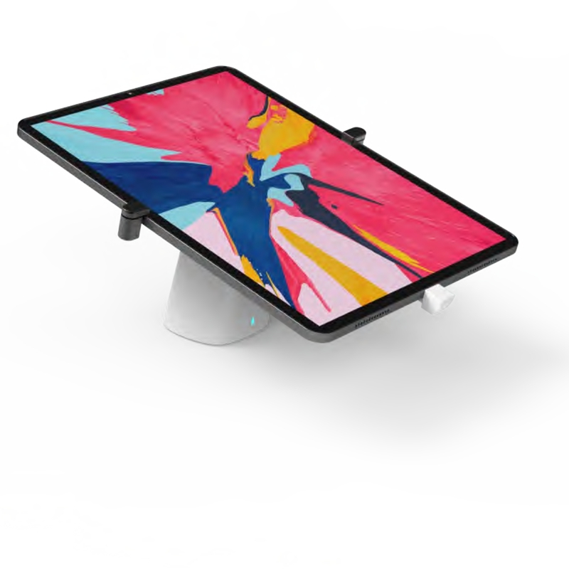 Tablet Recolier Stand With 2 Way Tablet Clamps