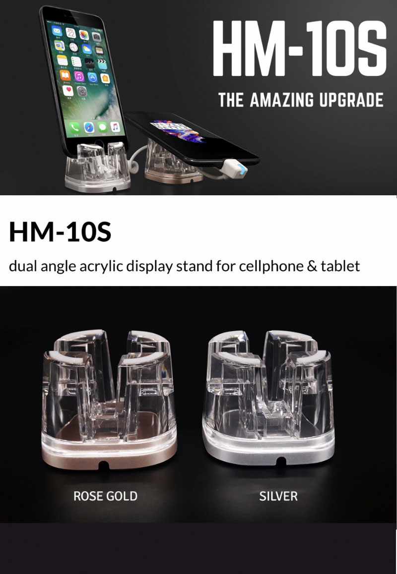 ENG DETAILS 01 HM-10S Acrylic Display Stands for Phone & Tablet