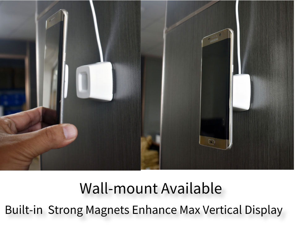 MS001 07 MS001 Wall Mount Mini Mobile Security Display Stand