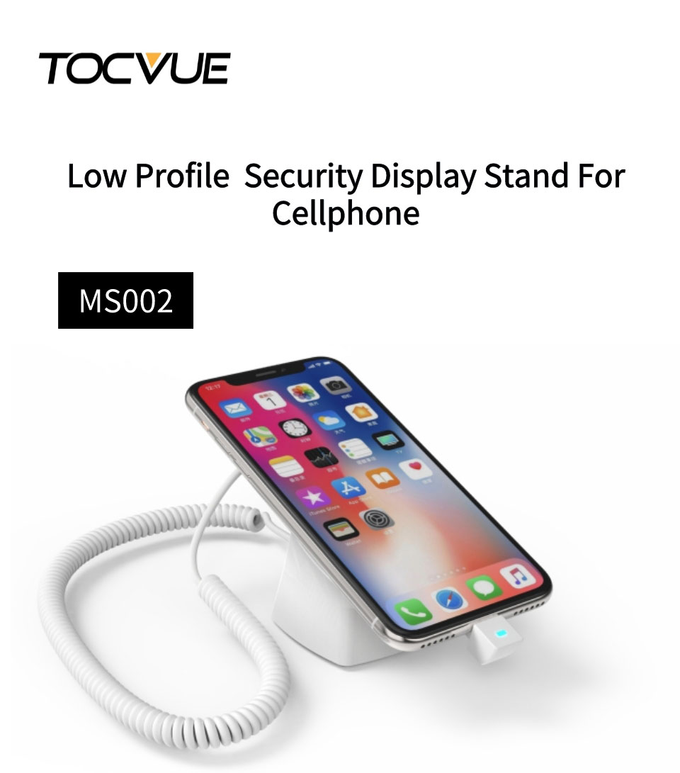 MS002 01 MS002 Low Profile Mobile Security Display Stand