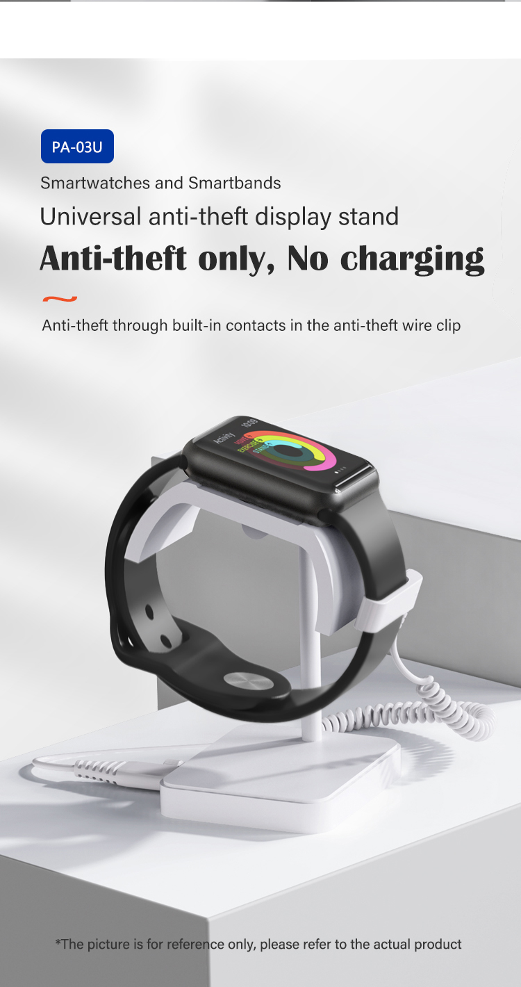 PA 03 ENG 5 PA-03 Smart Watch Security Display Stand For Apple Watch ,Samsung Galaxy Watch