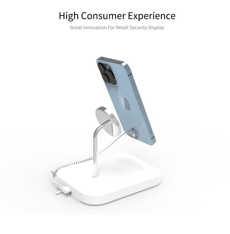PA 05 02 PA-05 Magsafe Magnetic Wireless Charging Security Display Stand For iPhone