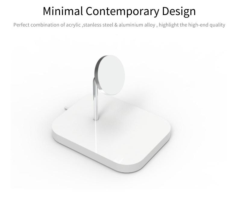 PA 05 03 PA-05 Magsafe Magnetic Wireless Charging Security Display Stand For iPhone