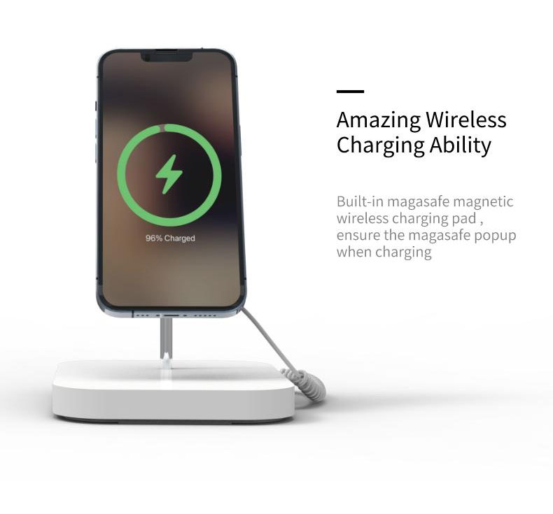 PA 05 05 PA-05 Magsafe Magnetic Wireless Charging Security Display Stand For iPhone