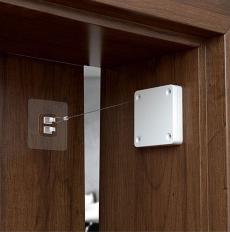 133333 Upgrade Your Space with Our Automatic Pull Cord Door Closer-A Must-Have for Moden Living!