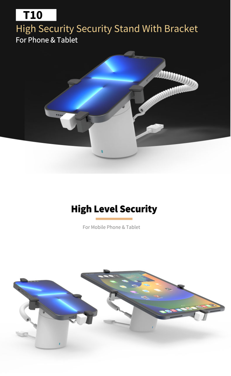 T10英文详情已修改 01 T10 High Security Stand With Bracket For Phone&Tablet