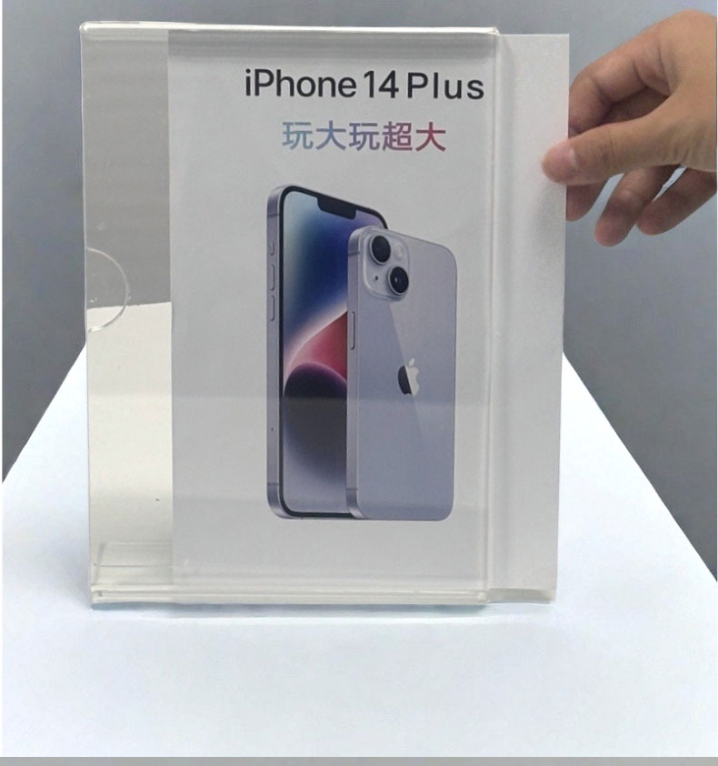 4 1 TK01 Acrylic Price Sign Display Holder For Phone Shop