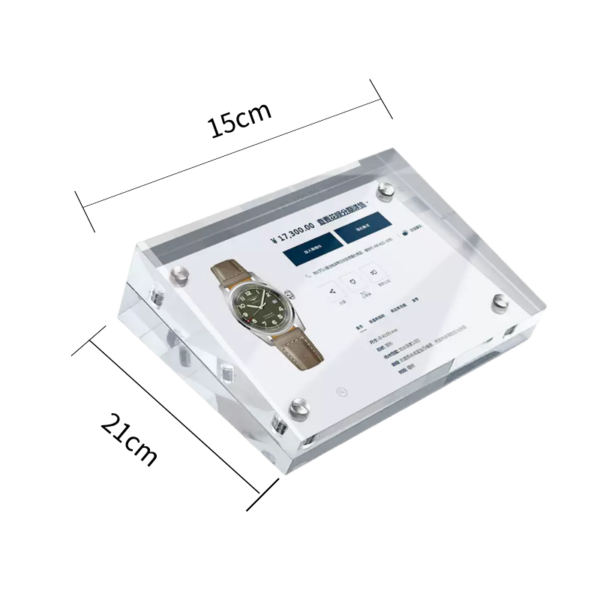 A5 1 Magnetic Acrylic Price Tag Display Holder