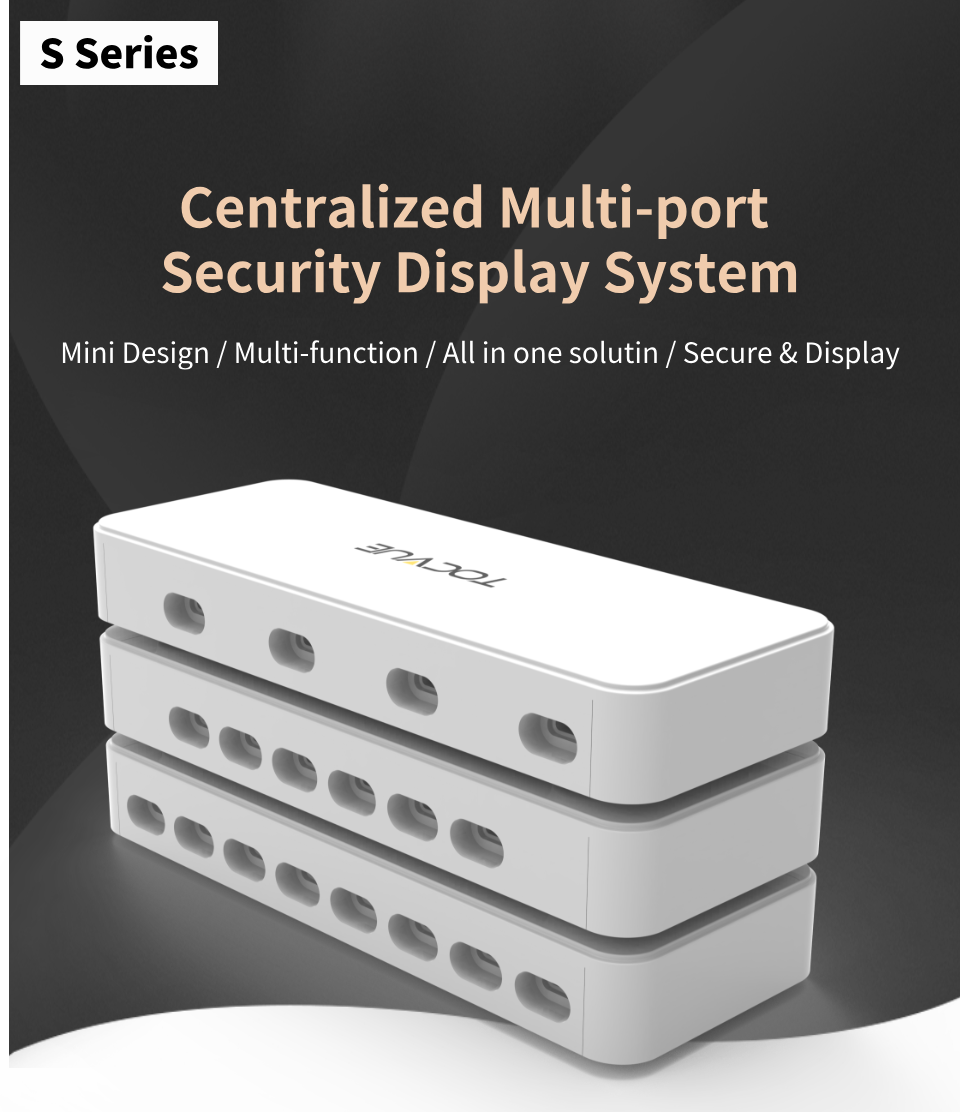 1 New S Series Centralized Multiport Security Display System