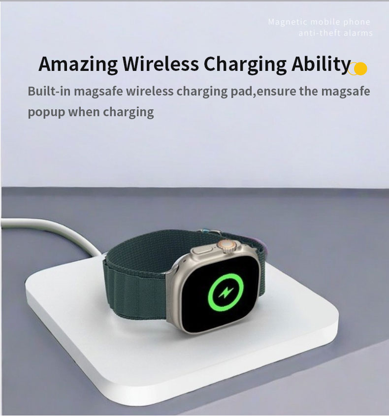 PA 06s 2024 12 1816 17 40 04 PA-06S Retractable Magsafe Magnetic Wireless Charging Security Display Anti Theft Holder For Apple Watch