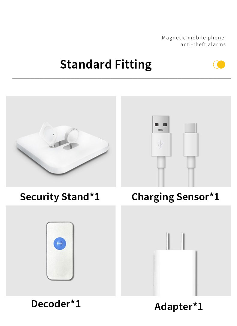 PA 06s 2024 12 1816 17 40 07 PA-06S Retractable Magsafe Magnetic Wireless Charging Security Display Anti Theft Holder For Apple Watch